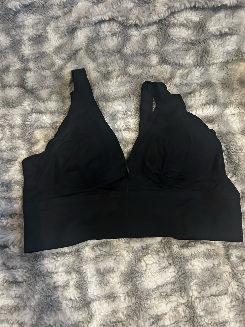 True and Co XL Black Wireless Seamless Comfort Bra